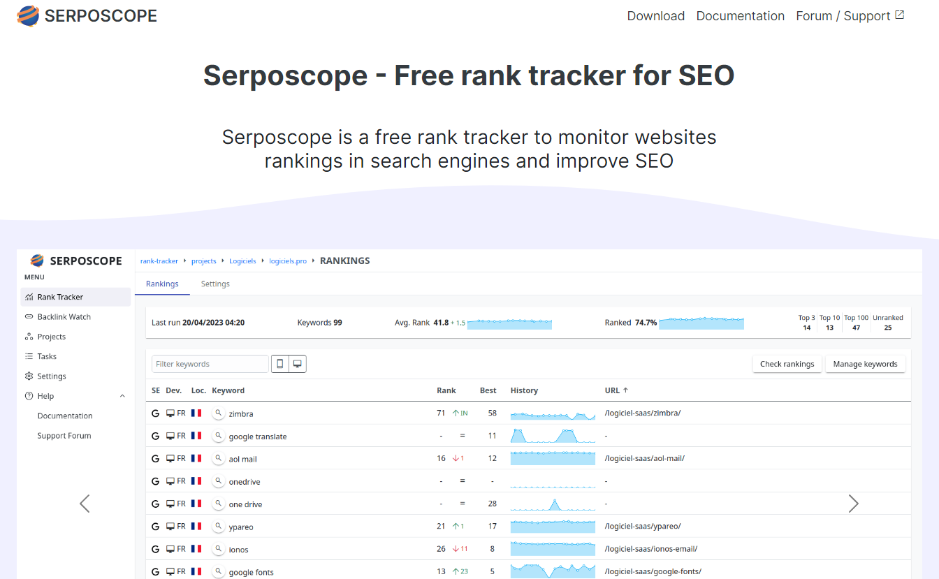 serposcopeトップイメージ