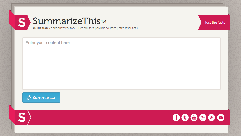 Summerize Thisトップイメージ